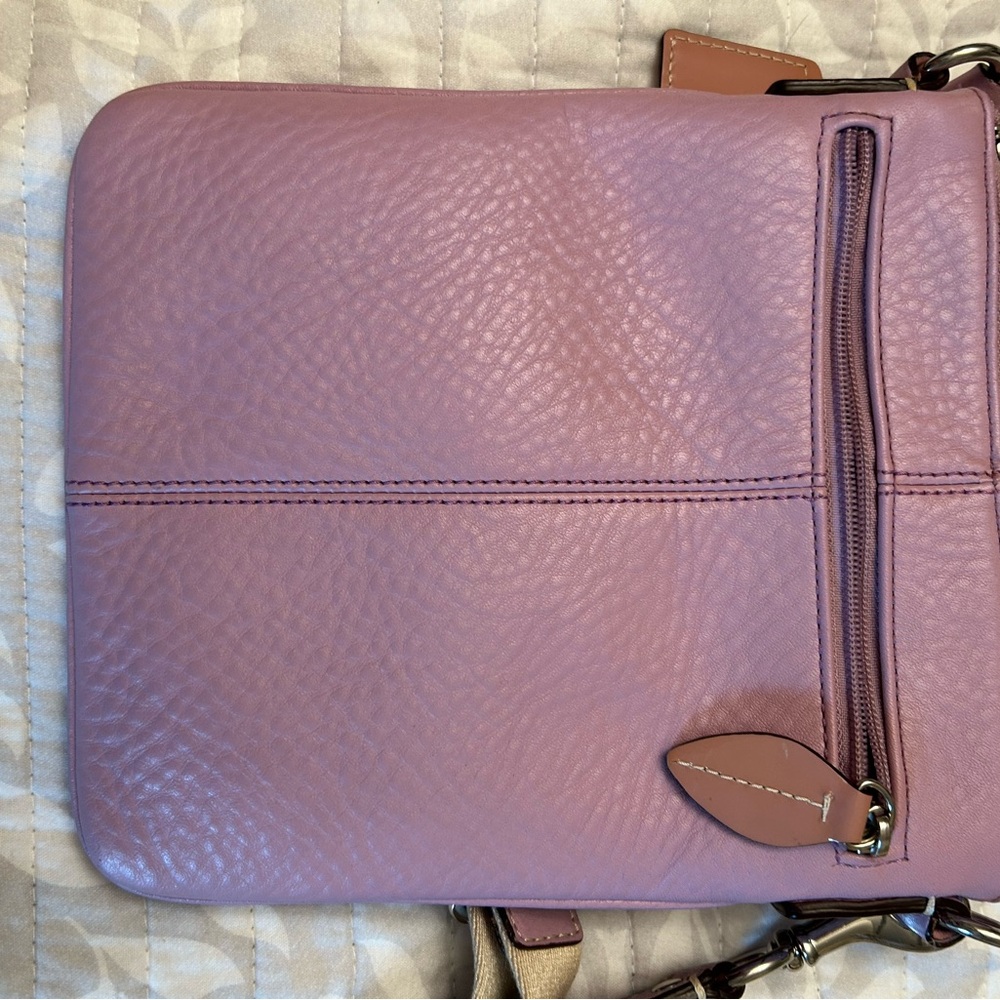 Vintage Coach Pebbled Leather Crossbody Bag -Small - Picture 6 of 16